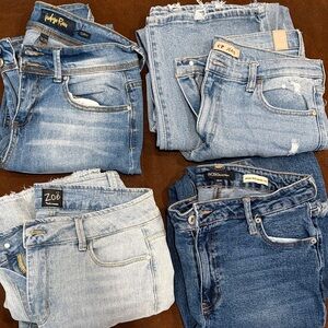 Stylish Blue Denim Jeans Bundle